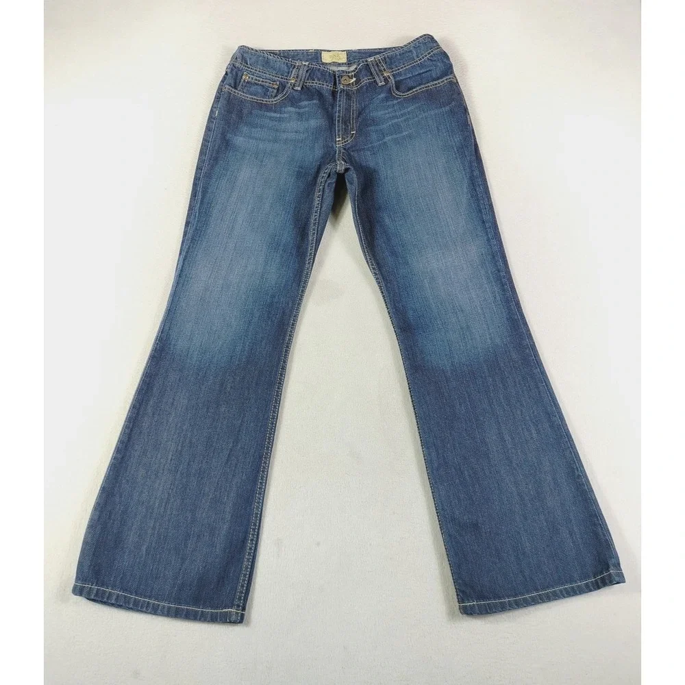 BKE‎ Whitney Jeans Womens 31x29 1/2 Blue Medium Wash Mid Rise Bootcut Denim